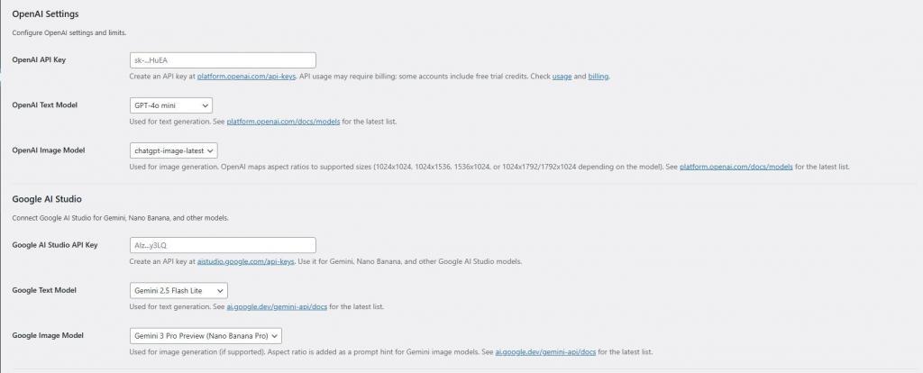 SmartKit AI: Provider API Configuration