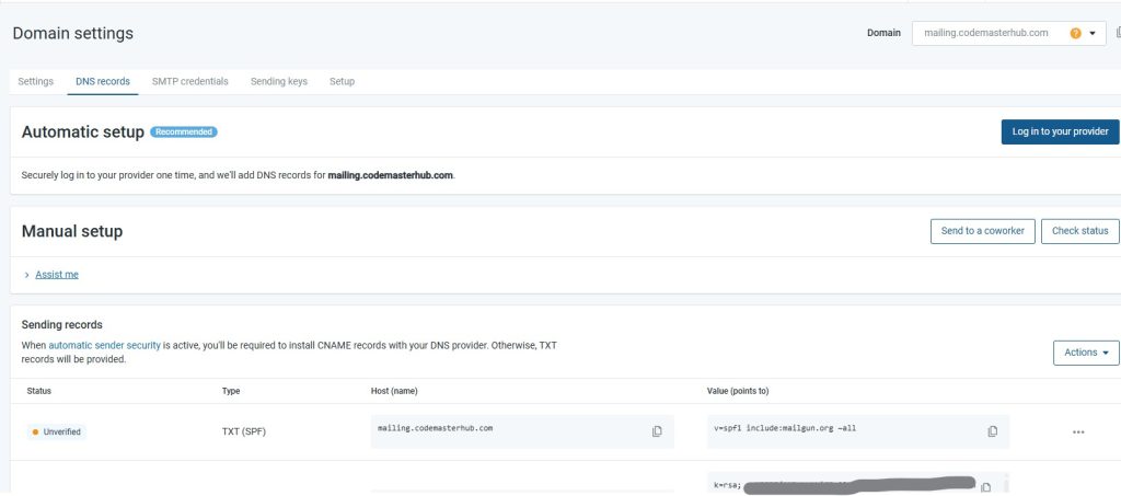 006 deliverykitsmtp mailgun smtp setup add domain ns records - CodeMaster Hub
