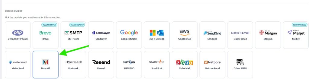 014 deliverykitsmtp mandrill smtp setup mandrill selected - CodeMaster Hub