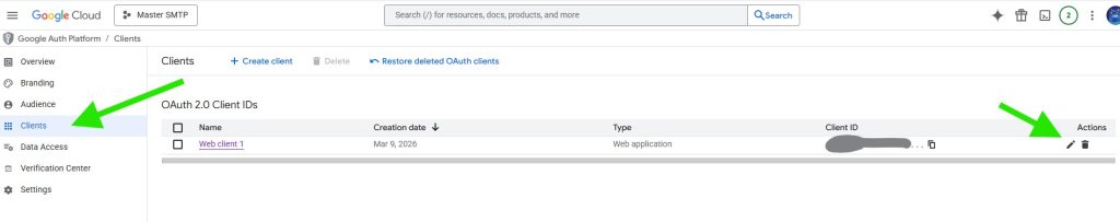deliverykitsmtp google app client ids - CodeMaster Hub