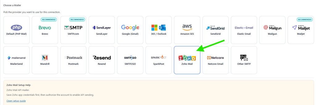 004 deliverykitsmtp zohomail setup zoho mail setup in wp st2 - CodeMaster Hub