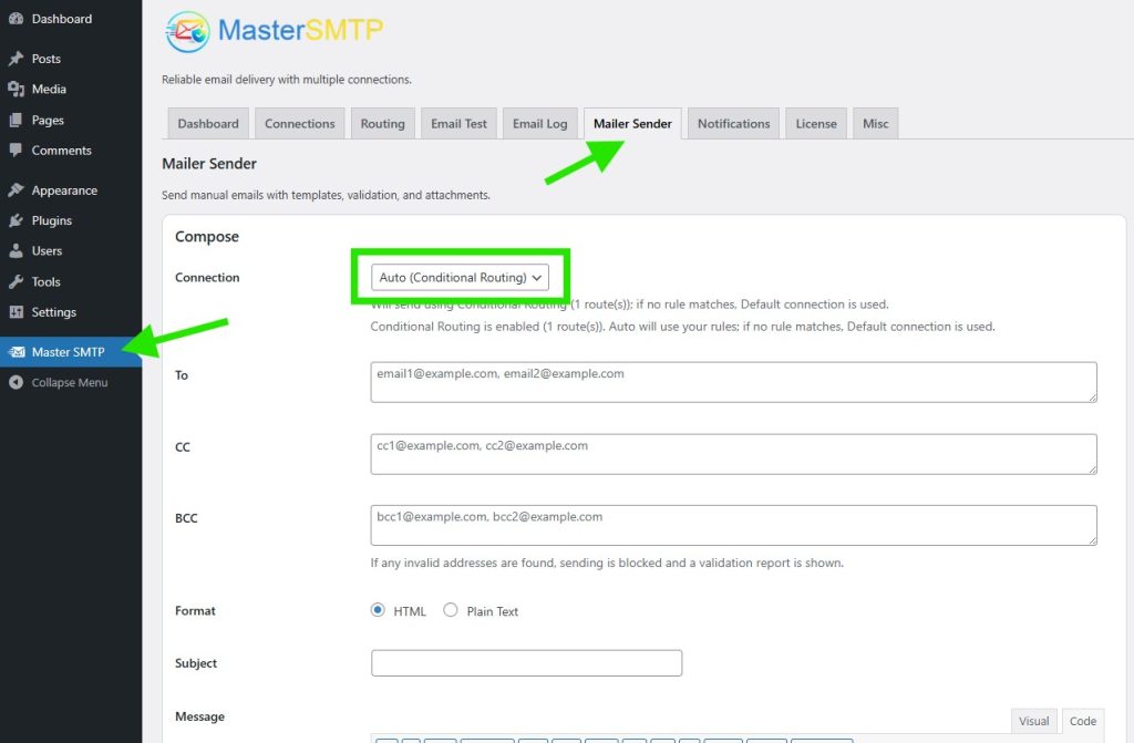 009 deliverykitsmtp routing setup - CodeMaster Hub