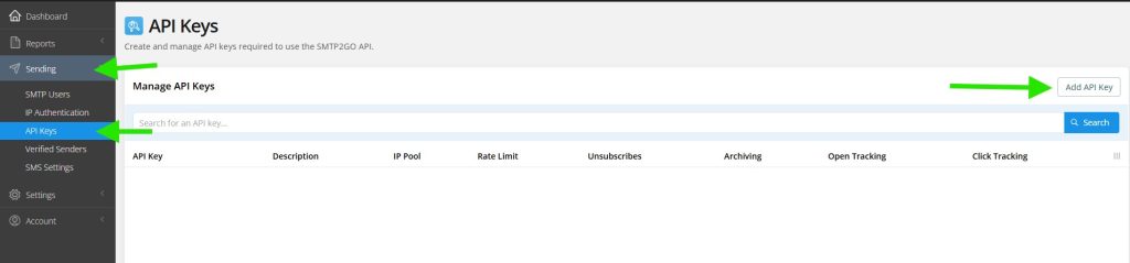 011 deliverykitsmtp smtp2go setup add api key - CodeMaster Hub