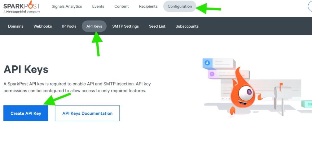 011 deliverykitsmtp sparkpost smtp setup create create api - CodeMaster Hub