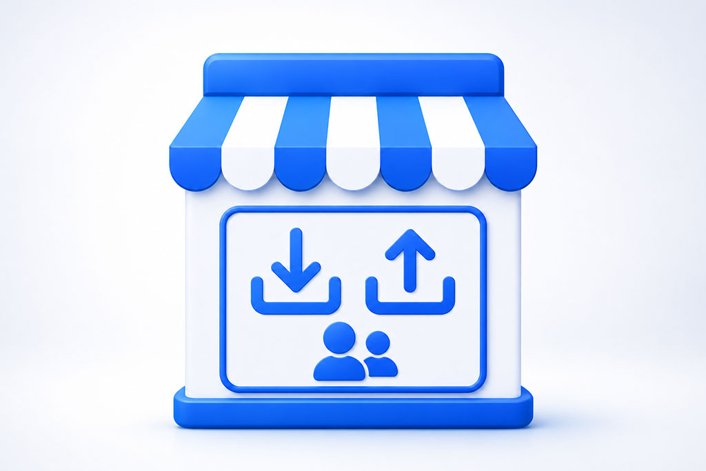 Customers Import & Export Add-on for StoreMove 2 Customers Import & Export Add-on for StoreMove showing WooCommerce customer import and export icons