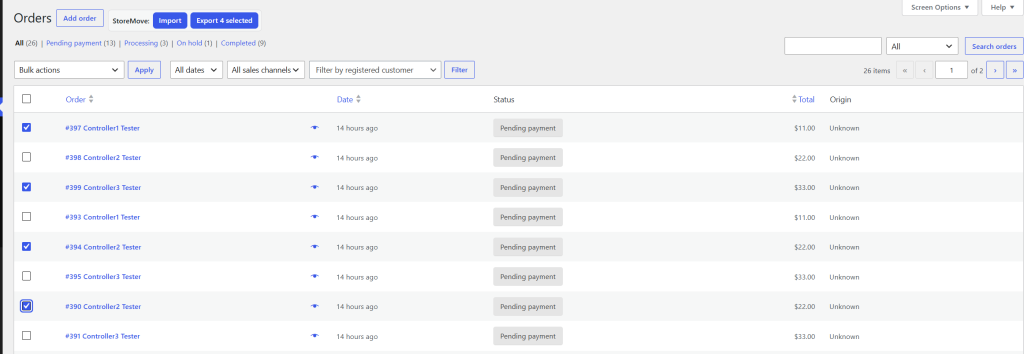 Orders Import & Export Add-on for StoreMove 6 orders import export add on for storemove export selected - CodeMaster Hub