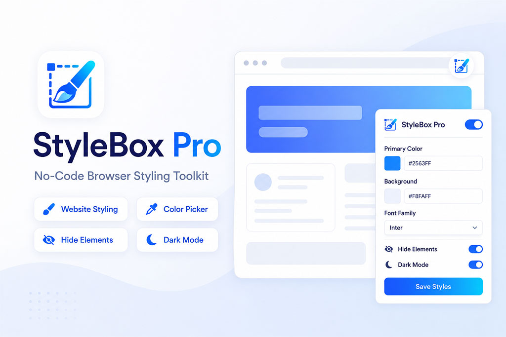 StyleBox Pro: No-Code Browser Styling Toolkit 2 StyleBox Pro: No-Code Browser Styling Toolkit
